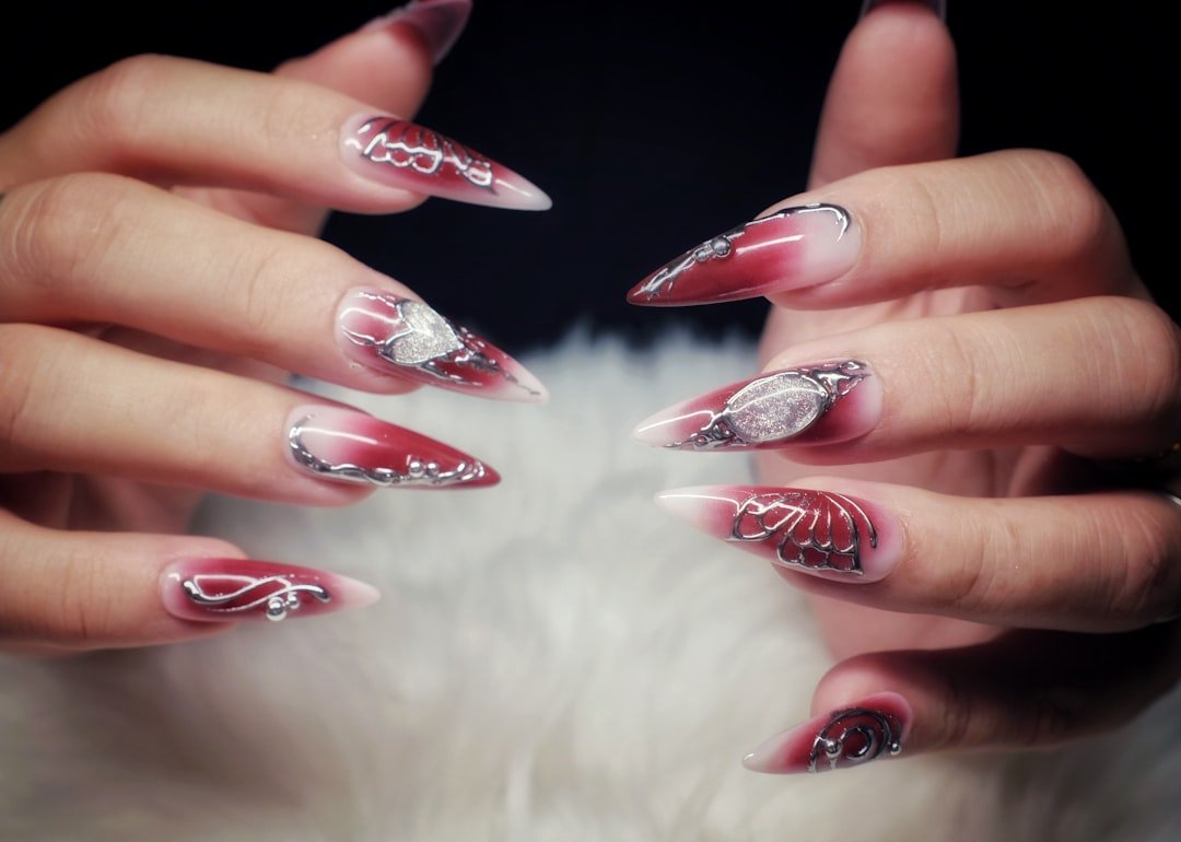 Red and White Christmas Nails: 50+ Classic Holiday Designs Now 3 Collage of trending 2025 red and white Christmas nail designs including snowflakes, candy cane stripes, ombre gradients, and holiday plaid