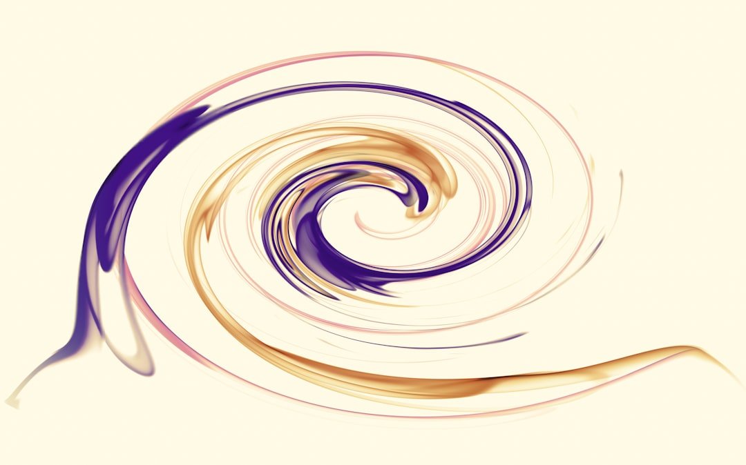 Different swirl nail patterns from simple curves to complex layered gradient swirls