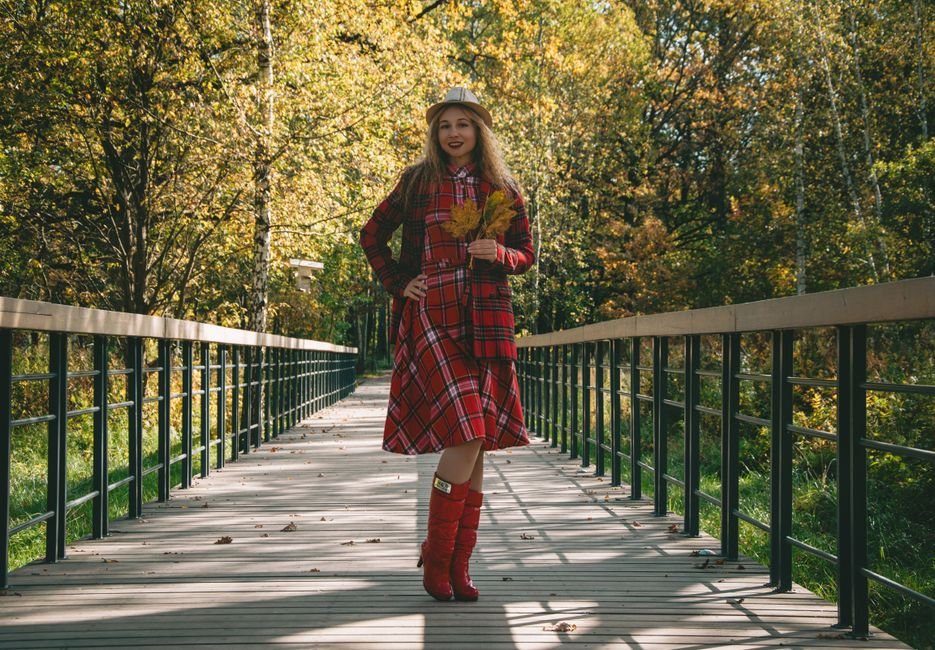 plaid Coat