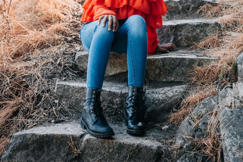 Leather Boots Outfits