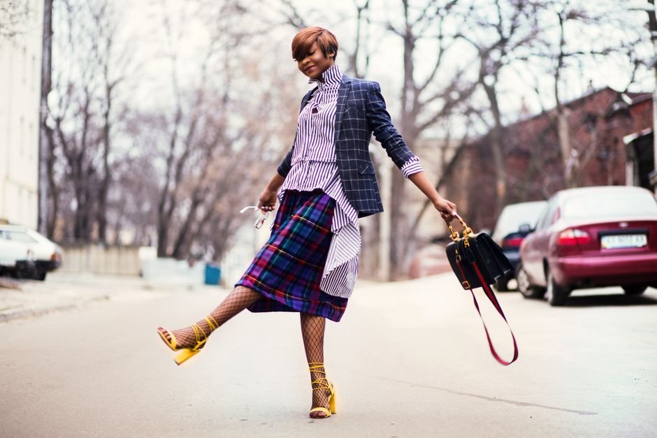 Plaid Skirt