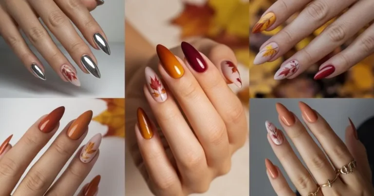 Almond Fall Nails Ideas