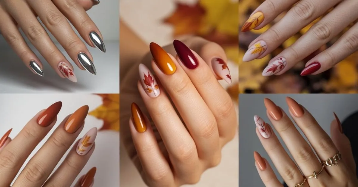 Almond Fall Nails Ideas
