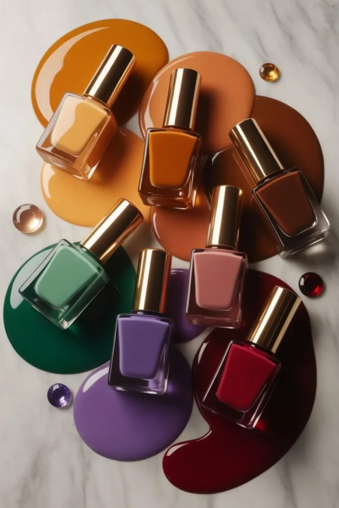 Fall Ombre Nails