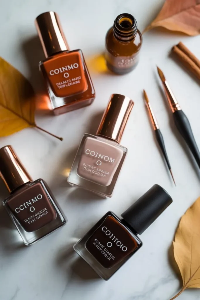 Cinnamon Nails Fall 2025