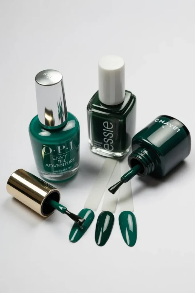 Dark Green Nail Polish: Your Complete Guide to 2025's Most Sophisticated Earth-Toned Manicure 4 Dark Green Nail Polish