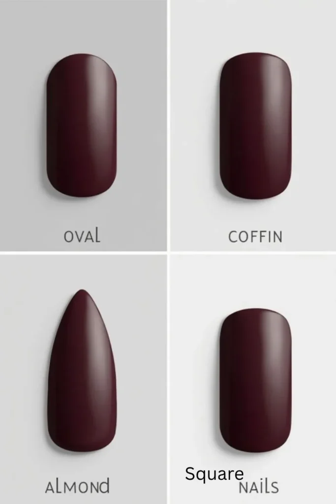 Black Cherry Fall Nails: 2025's Most Sophisticated Dark Manicure Trend 3 Black Cherry Fall Nails