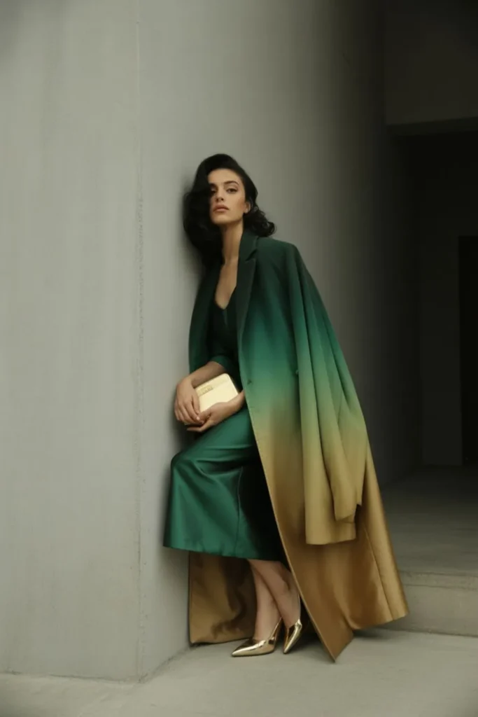 Ombre Fall Outfit: 25+ Gradient Color Combinations That Define 2025 Autumn Style 3 Ombre Fall Outfit
