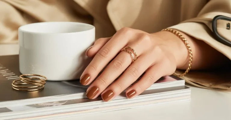 Brown Nails Ideas