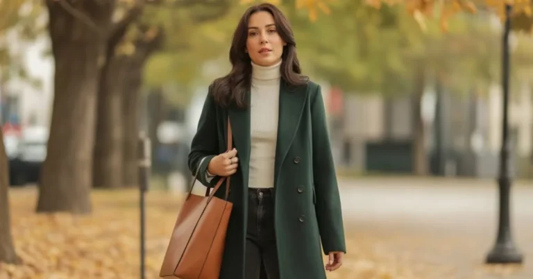 Dark Green Fall Outfit