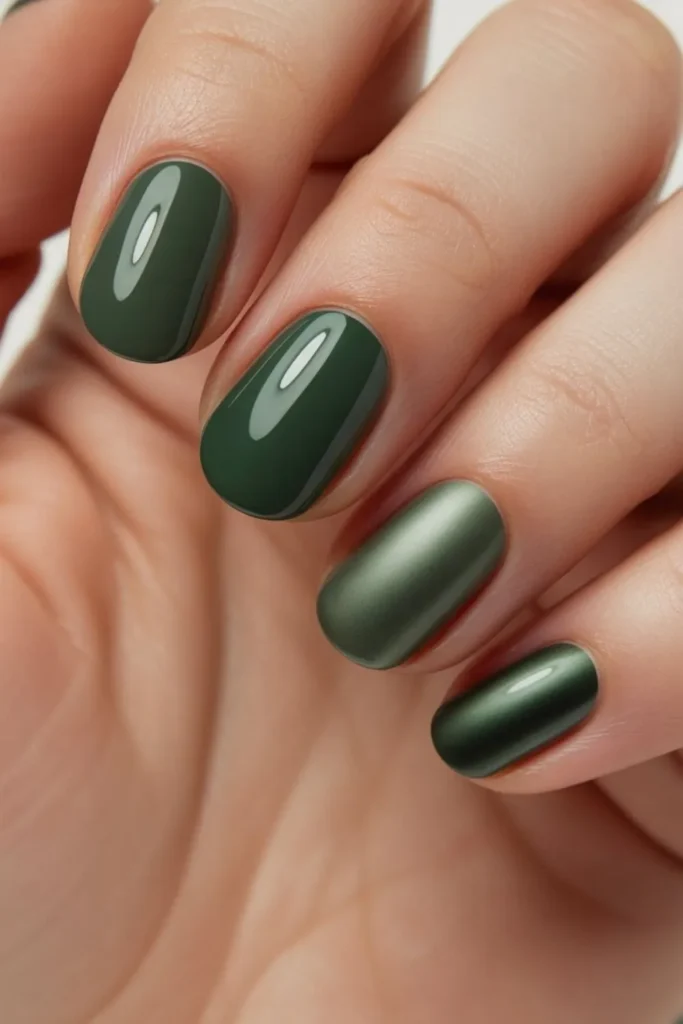 Dark Green Nail Polish: Your Complete Guide to 2025's Most Sophisticated Earth-Toned Manicure 3 Dark Green Nail Polish