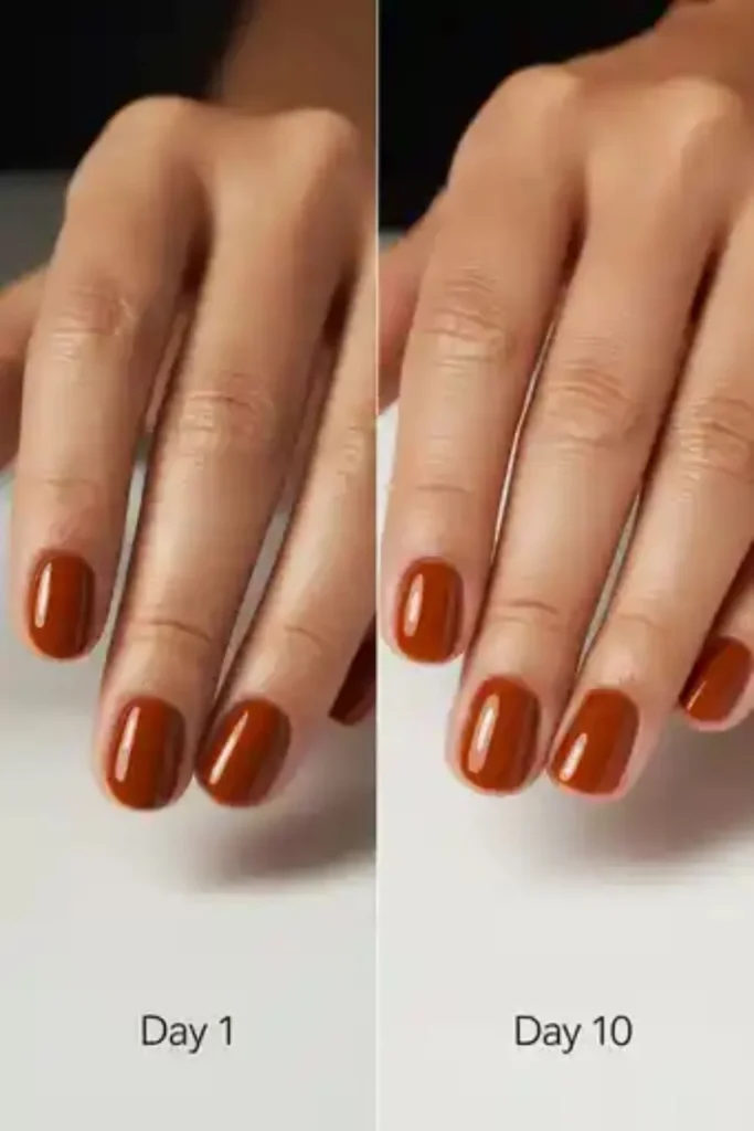 Cinnamon Nails Fall 2025