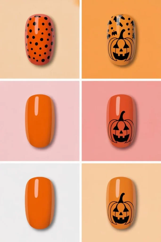 Pumpkin Orange Nails Design: 35+ Stunning Fall Nail Art Ideas That Capture Autumn Magic 4 Pumpkin Orange Nails Design