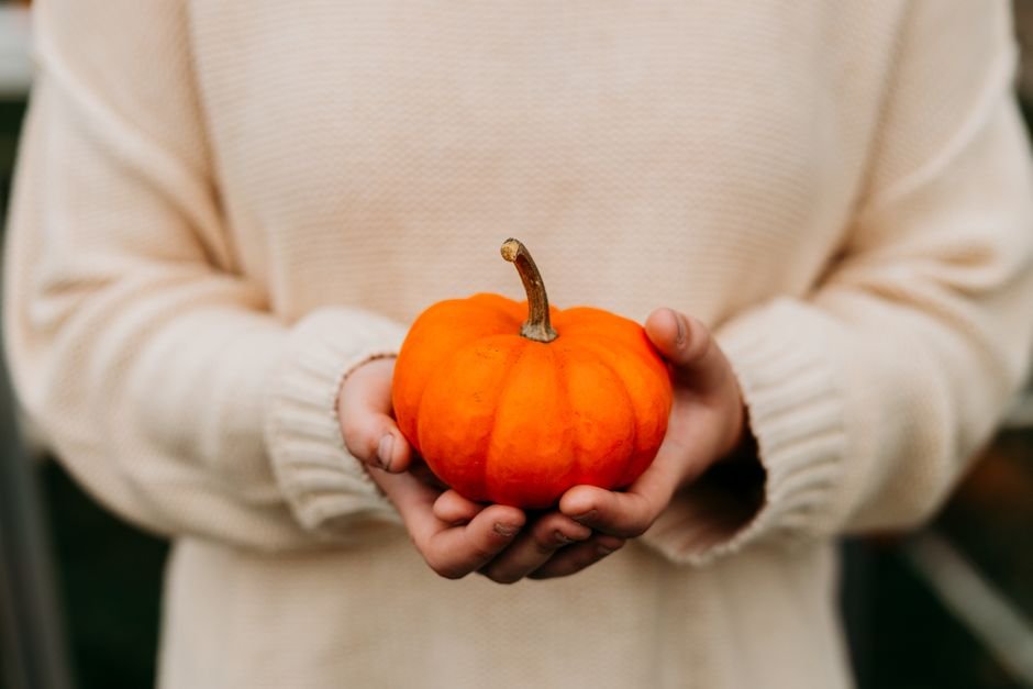 Pumpkin Orange Fall Nails