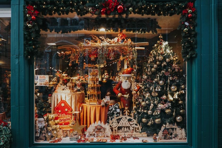 Christmas in New York City Aesthetic