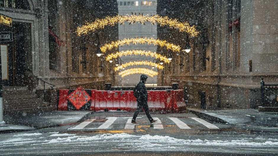 Christmas in New York City Aesthetic