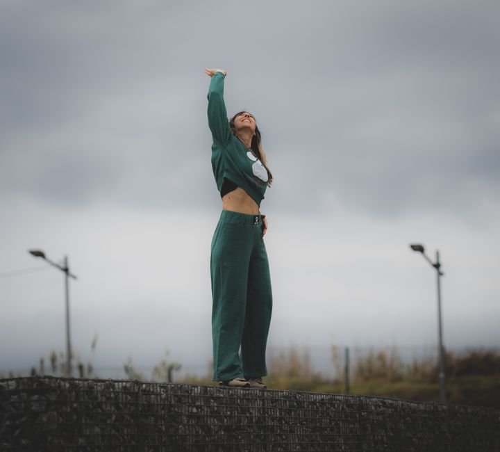 Wide Leg Sweatpants Outfit