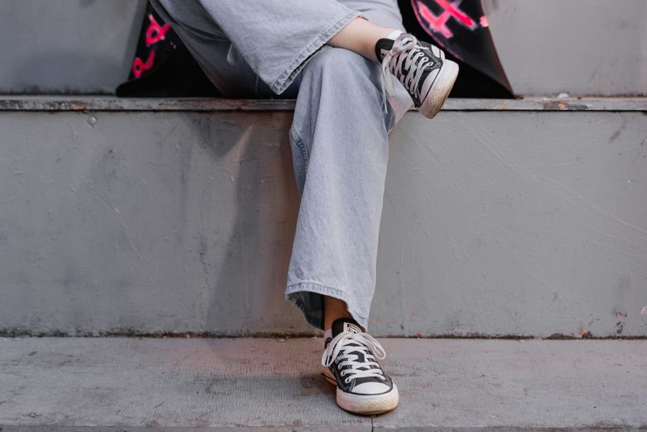 Wide leg jeans outfit ideas