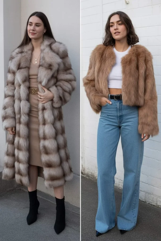 Fur Coat Outfit