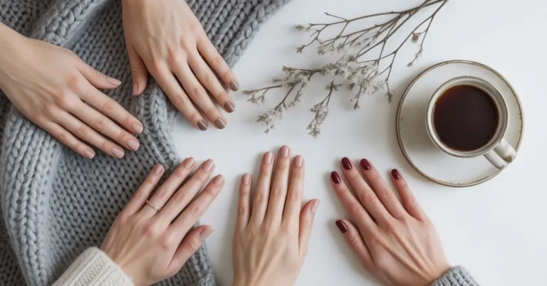 Simple January Nail Designs