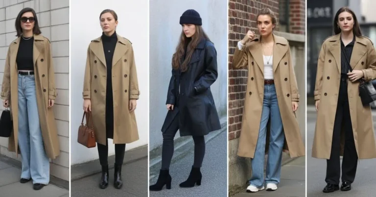 Trench Coat Outfit Winter