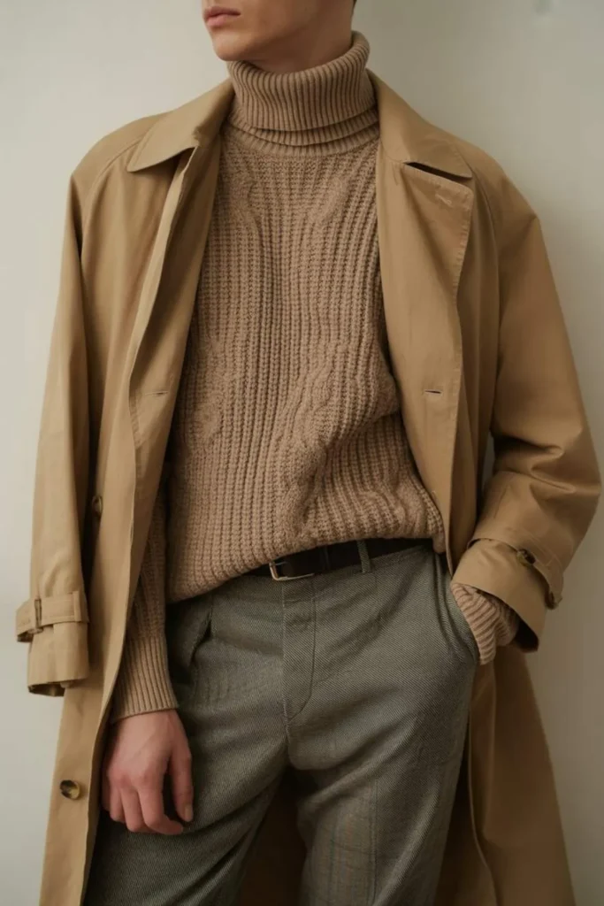 Trench Coat Outfit Winter