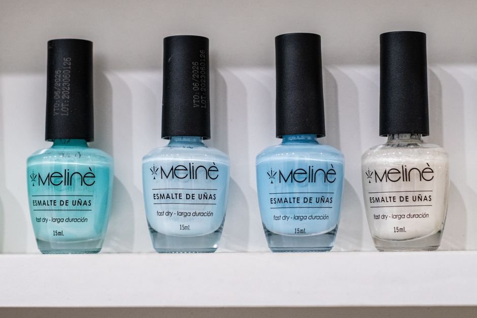 Blue January Nails