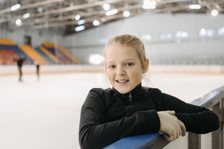 Ice skating outfit casual complete