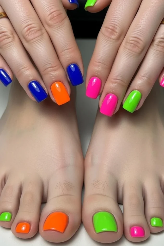 37 Manicure & Pedicure Combos You’ll Want to Copy This Season 4 Manicure & Pedicure Combos