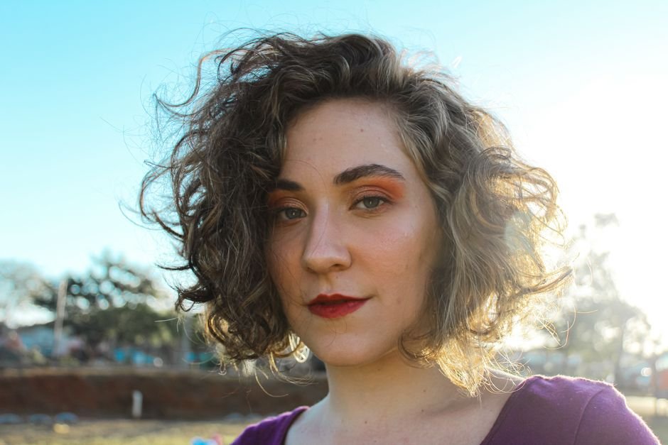 Curly or Wavy Lob 