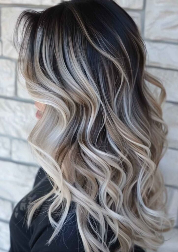 Latest Trends in Icy Blonde Balayage