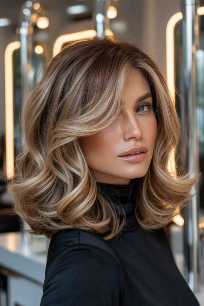  Latest Trends in Medium Length Haircuts for Women Over 40