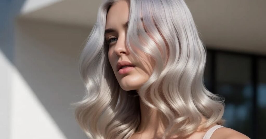 Platinum Blonde Hair Color Ideas