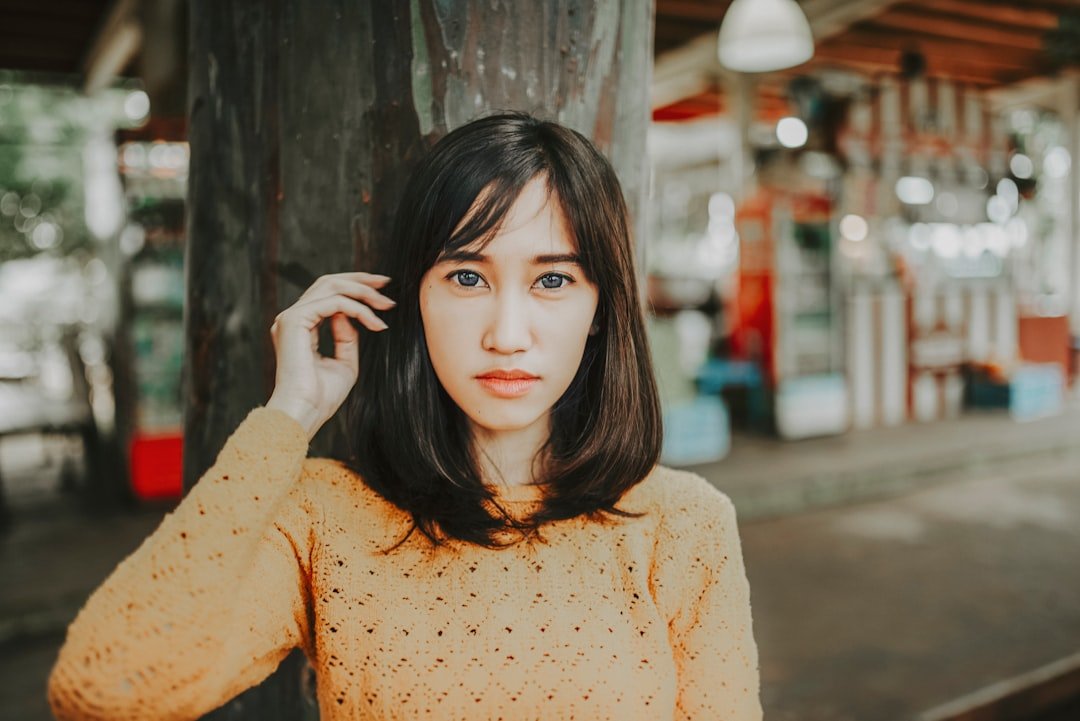 Shoulder Length Layers With Curtain Bangs