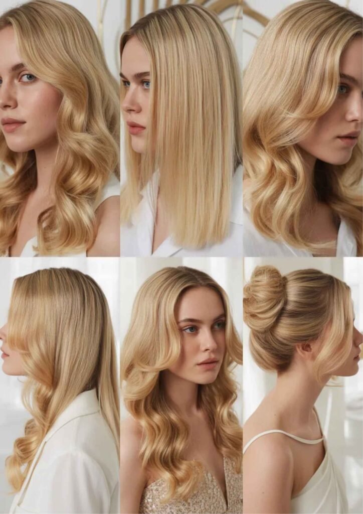 30 Stunning Vanilla Blonde Hair Color Ideas Modern Styles, Expert Tips & Latest Trends 4 Styling Ideas for Different Occasions