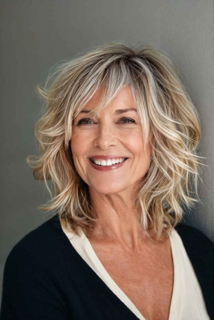 The low-maintenance shag for busy moms?