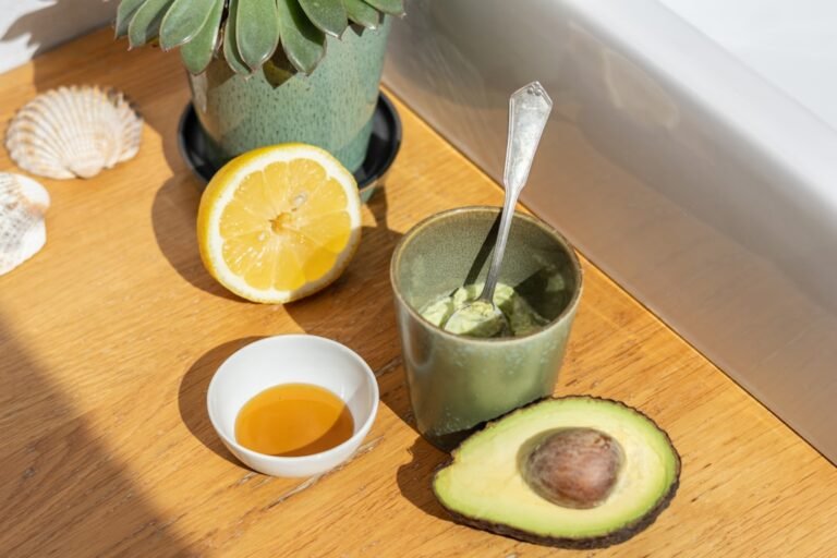 Busy moms creating their own DIY face mask recipes at home with natural ingredients